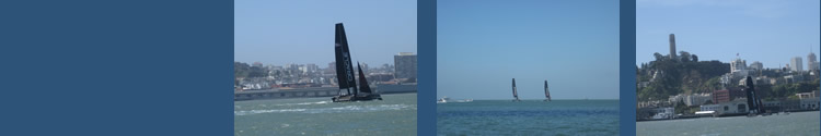 AC45s on SF Bay